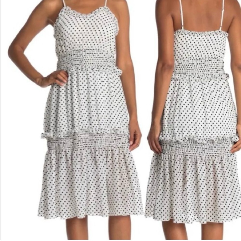 Polka dot summer dress